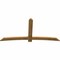 Ekena Millwork Bellingham Rough Sawn Timber Gable Bracket, Western Red Cedar, 96"W x 48"H x 2"D x 6"F, 12/12 Pitch GBW096X48X0206BEL00RWR - alternate 5